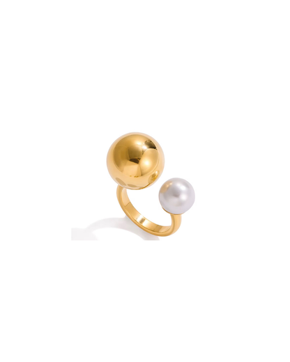 Bola perla dorado