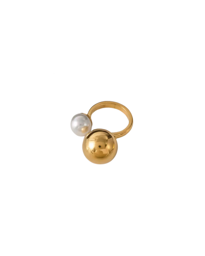 Bola perla dorado